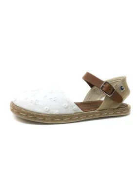 white espadrille