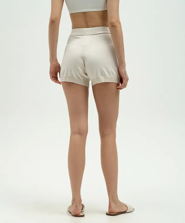 Beige Shorts by Peserico