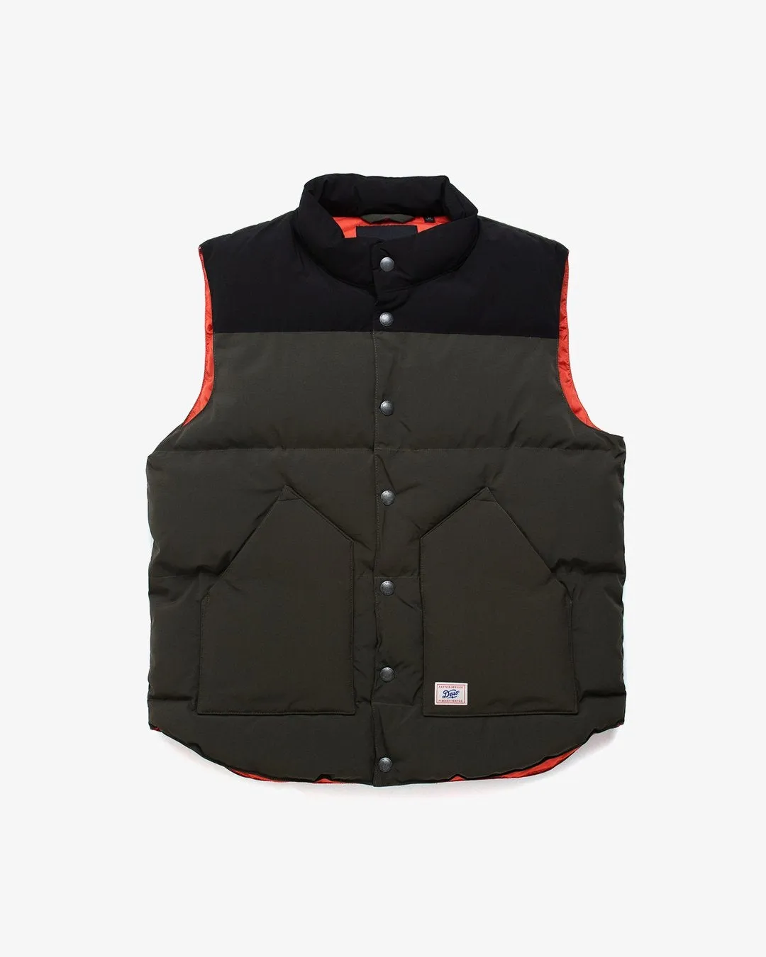 Padded Two-Tone Vest