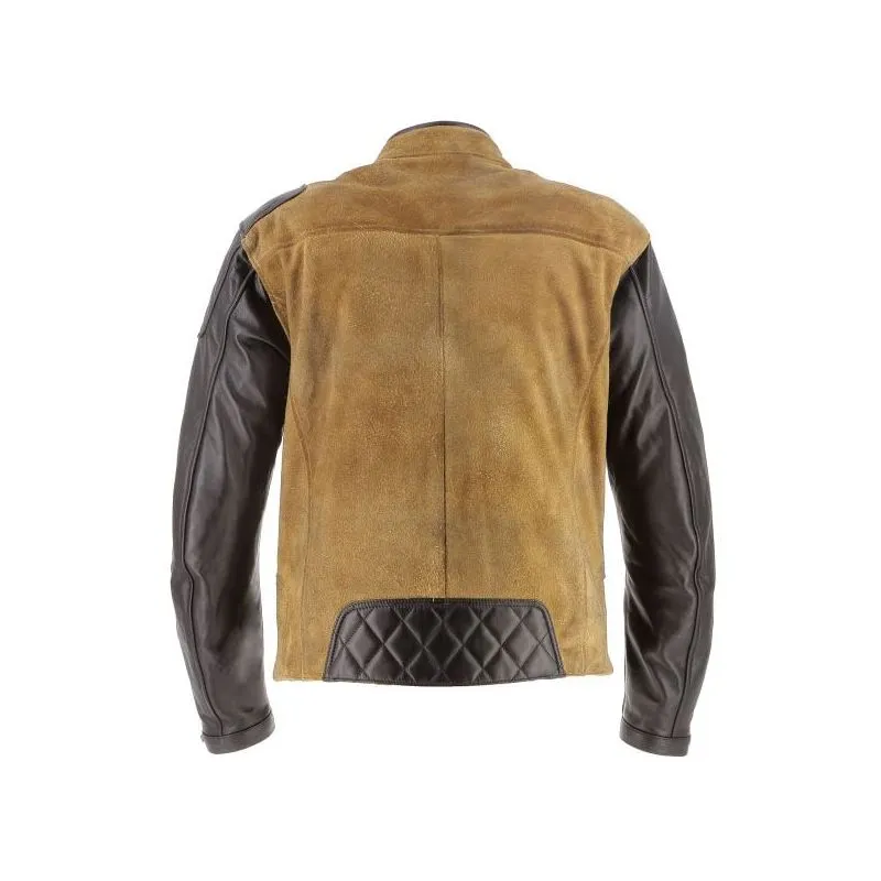 Johnson Leather Jacket Rag/Suede - Helstons