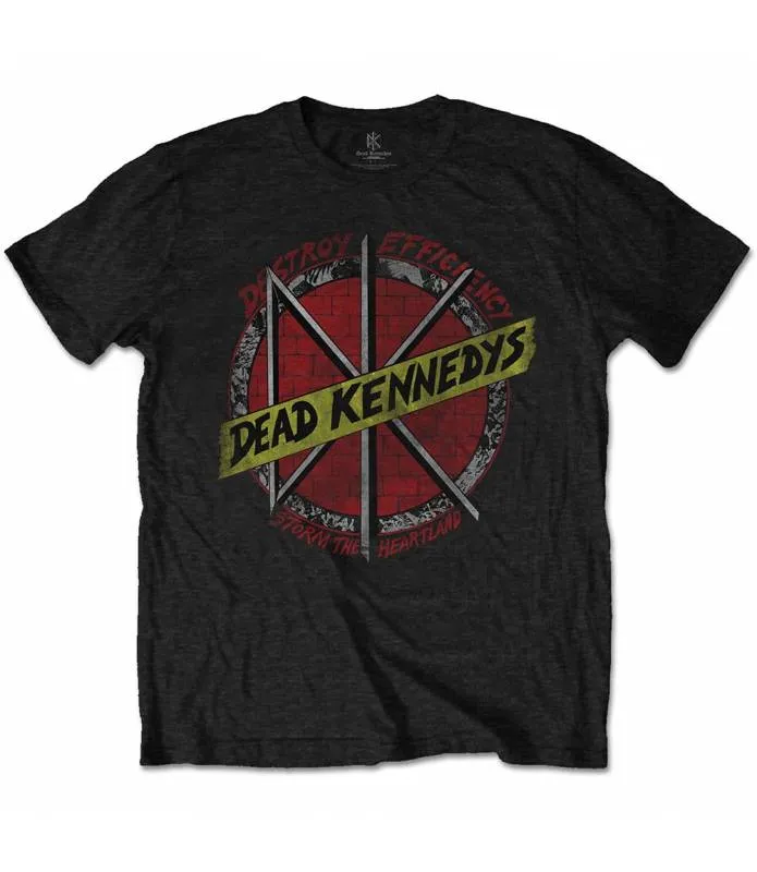 DEAD KENNEDYS Destroy Official Licensed Men's Camiseta Rockoff DKTS09MB