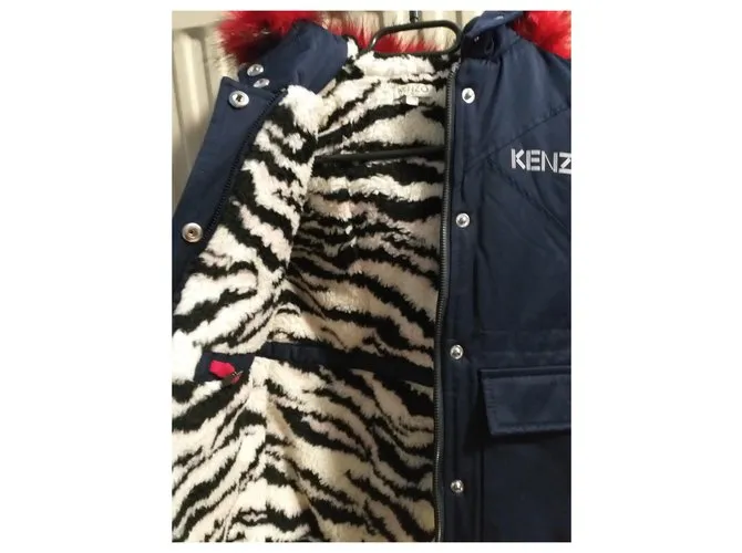 Kenzo Abrigos de niña abrigos Azul marino 
