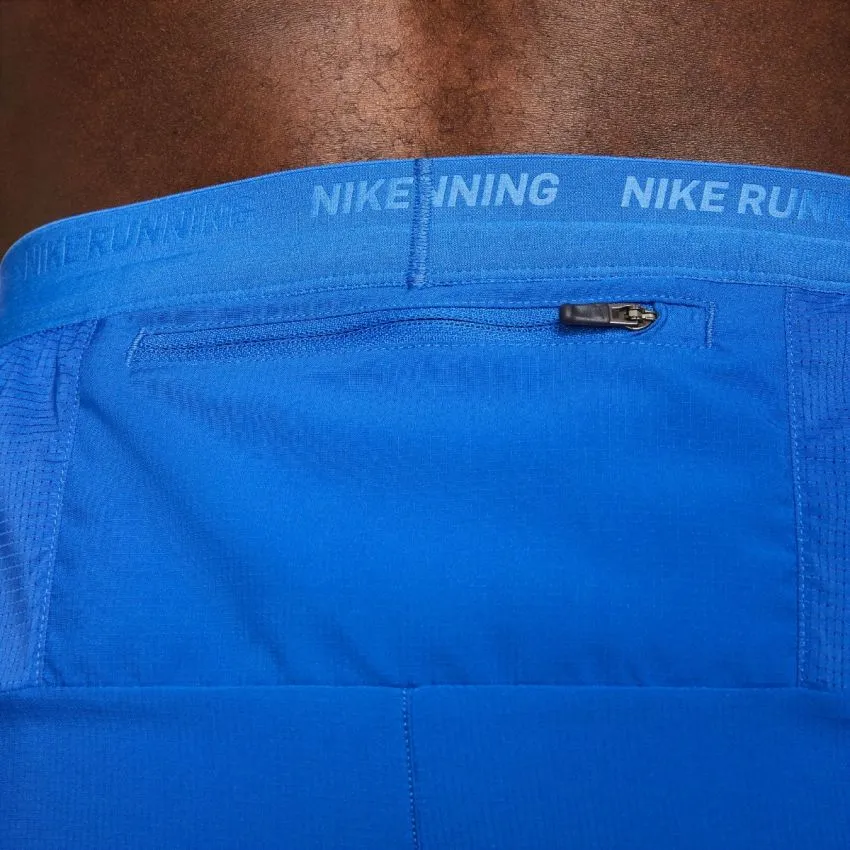 Nike Dri-Fit Stride 5in Brief-Lined Shorts Hombre Blue