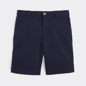 Navy Breaker Shorts for Short Boys